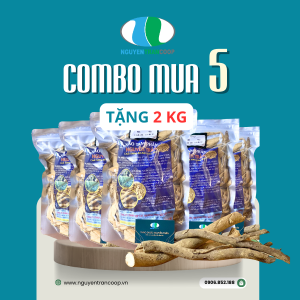 (5Kg) - Xáo Tam Phân (Thái lát ) - Mua 5Kg Tặng 2Kg