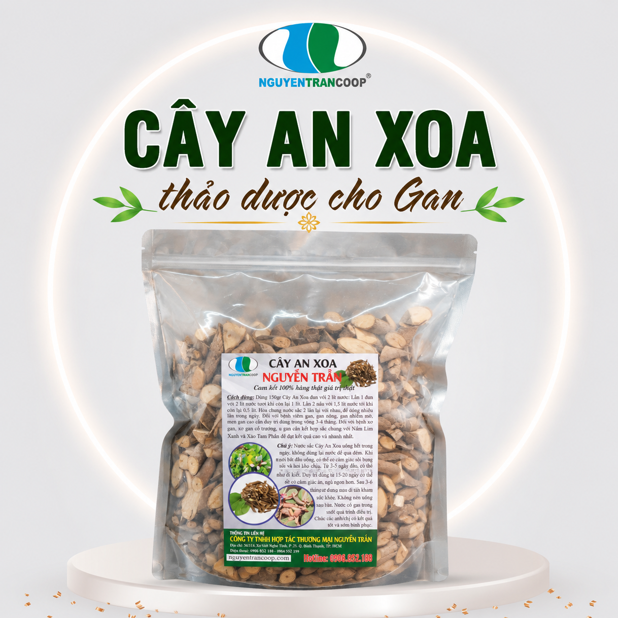 cay an xoa cho gan