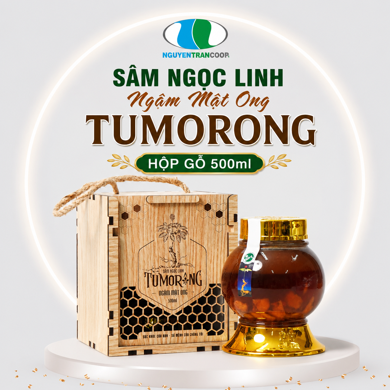 sam ngoc linh ngam mat ong 500ml