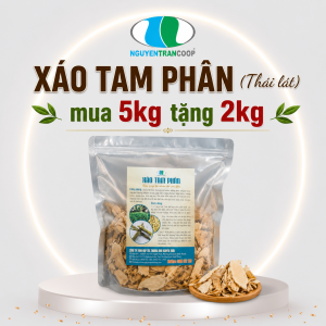 (5Kg) - Xáo Tam Phân (Thái lát ) - Mua 5Kg Tặng 2Kg