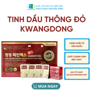 Viên Tinh Dầu Thông Đỏ Kwangdong 120 Viên