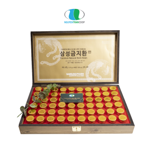 [ Chính Hãng ] An Cung Ngưu Hoàng Hàn Quốc Hộp Gỗ 60 viên