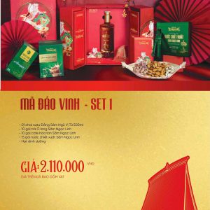 Quà tết 2026 Sâm Ngọc Linh - SET1 Mã Đáo Vinh | Quà Tặng Doanh Nghiệp